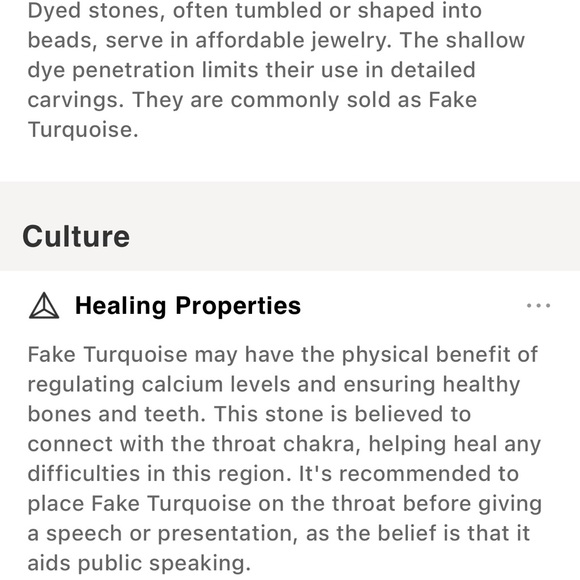 Simulated Turquoise Pendant Necklace - Picture 6 of 8